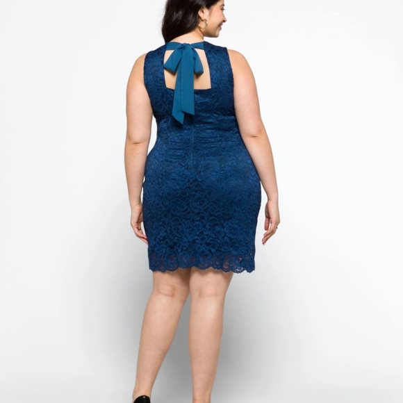 NWOT Sam Edleman 1X Lace Dress - Picture 6 of 9